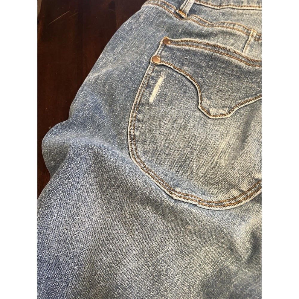 Judy Blue 16W Jeans Raw Edge Skinny Fit JB88871 MD - Picture 8 of 8